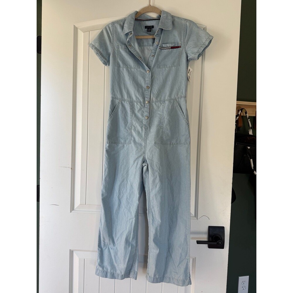Tommy Hilfiger girls Long Pants Romper Jumpsuit L